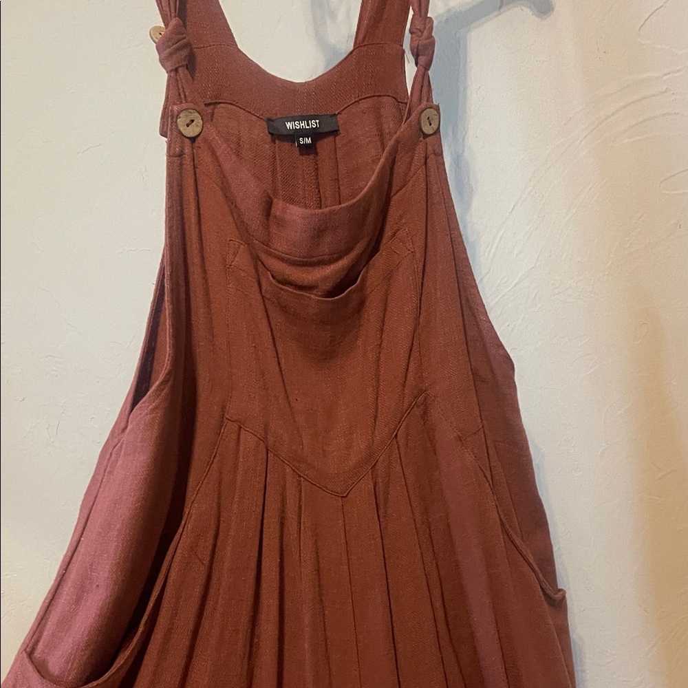 Wishlist Terracotta Overalls